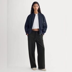 Everlane Luxe Fleece Wide-Leg Sweatpant